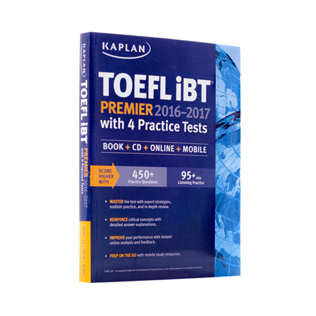 Kaplan TOEFL iBT Premier 2016 2017CD  1 